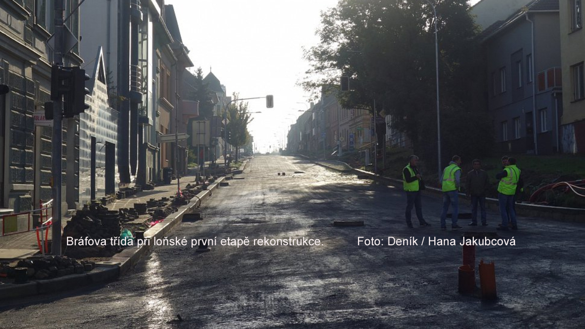 Bráfova třída uzavírka