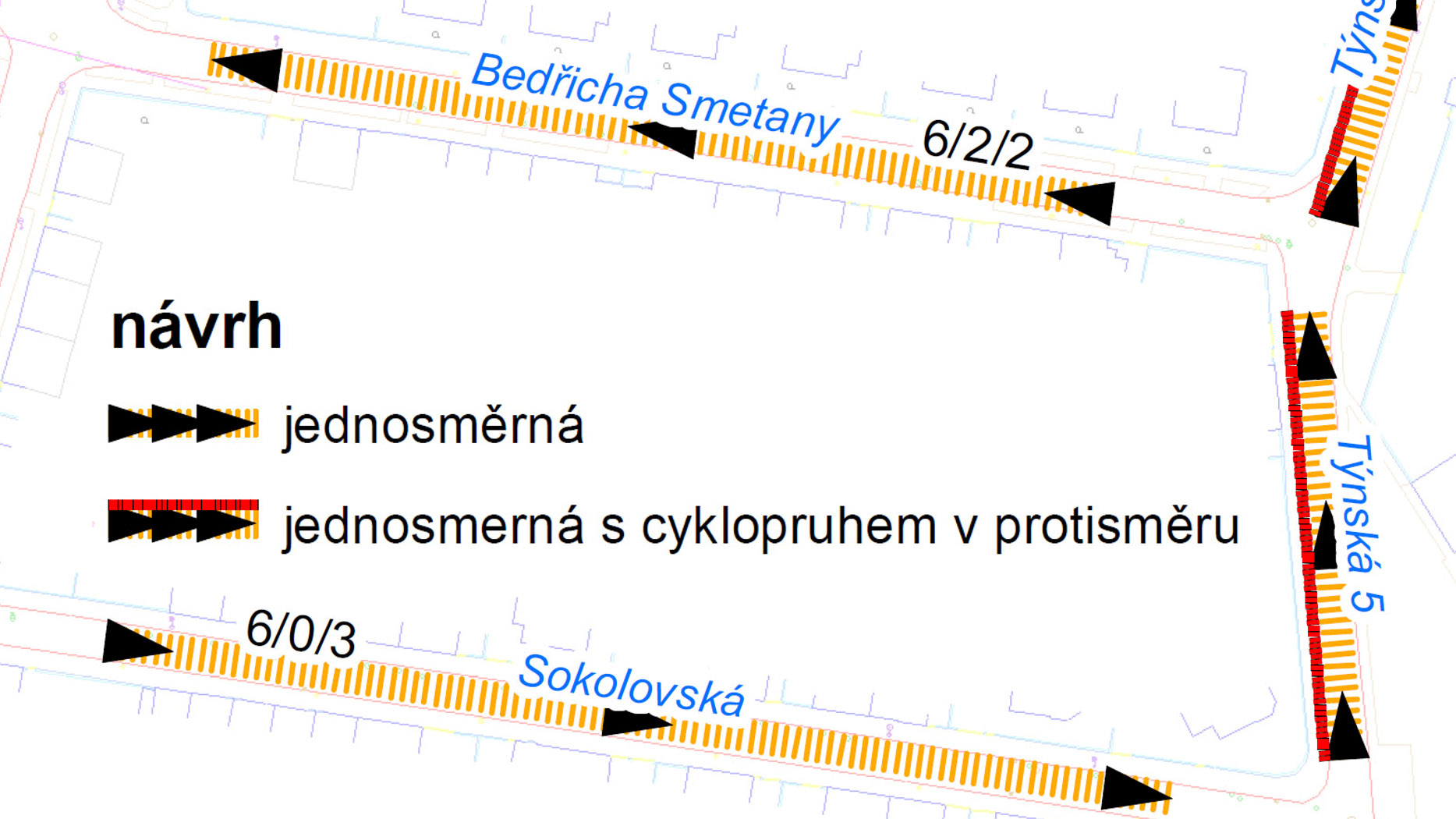 Třebíč Podklášteří parkování