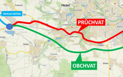 Chceme velký obchvat Třebíče, vyjádřili se občané