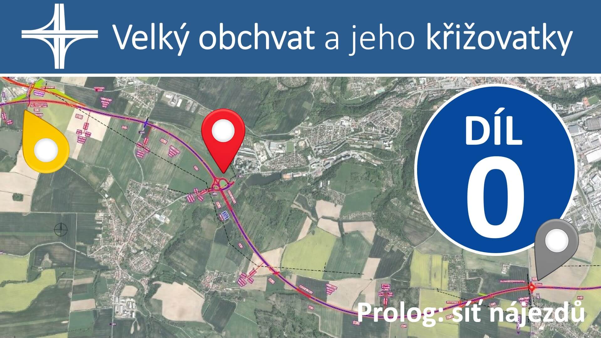 VELKÝ OBCHVAT A JEHO KŘIŽOVATKY - PROLOG - SÍŤ NÁJEZDŮ